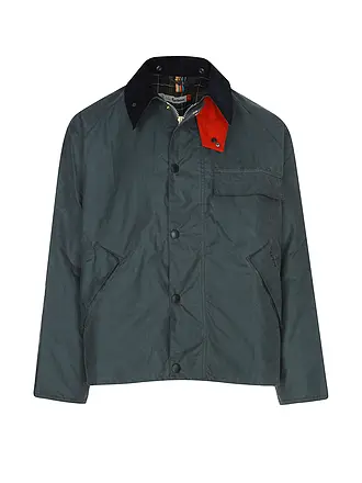 BARBOUR | Paul Smith loves Barbour Veste huilée Transport | grau